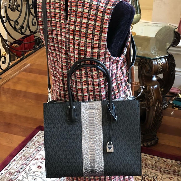 NWT Michael Kors Mercer Kors Studio handbag&wallet - Picture 2 of 8